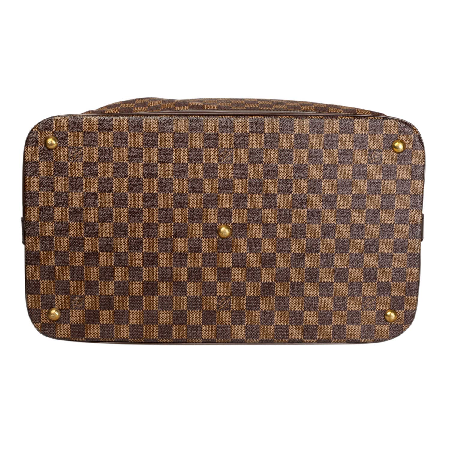 LOUIS VUITTON Weekender "GRIMAUD", Koll.: 2002. NP.: ca. 2.000,-€.Nichtmehr erhältlich. Damier Ebene - Image 6 of 9