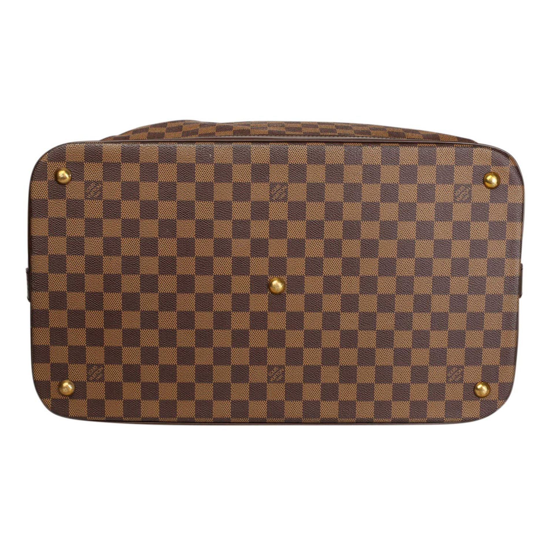 LOUIS VUITTON Weekender "GRIMAUD", Koll.: 2002. NP.: ca. 2.000,-€.Nichtmehr erhältlich. Damier Ebene - Bild 6 aus 9