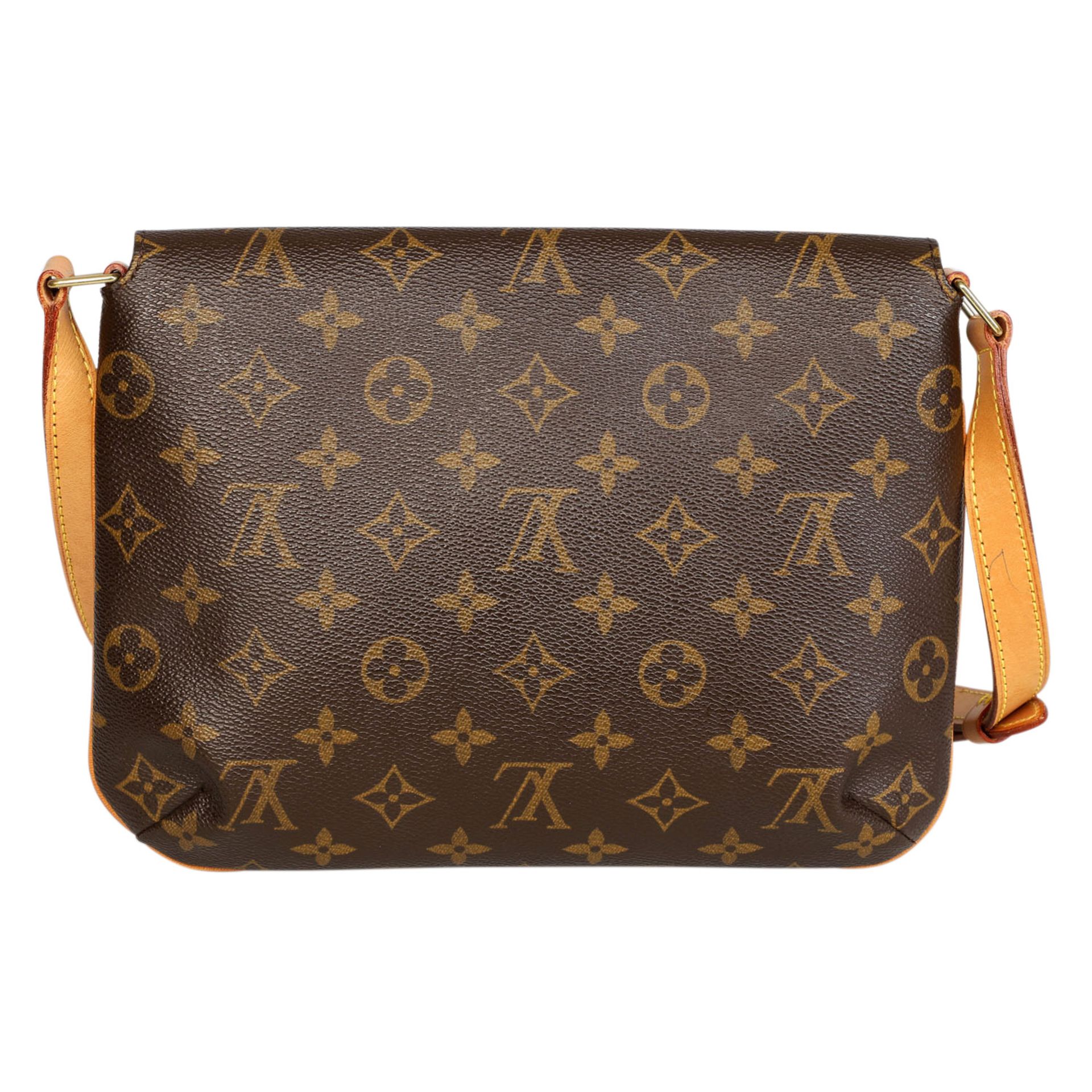 LOUIS VUITTON Umhängetasche "TANGO", Koll.: 2000, NP.: ca. 900,-€.Monogram Canvas Serie Modell mit - Bild 4 aus 6