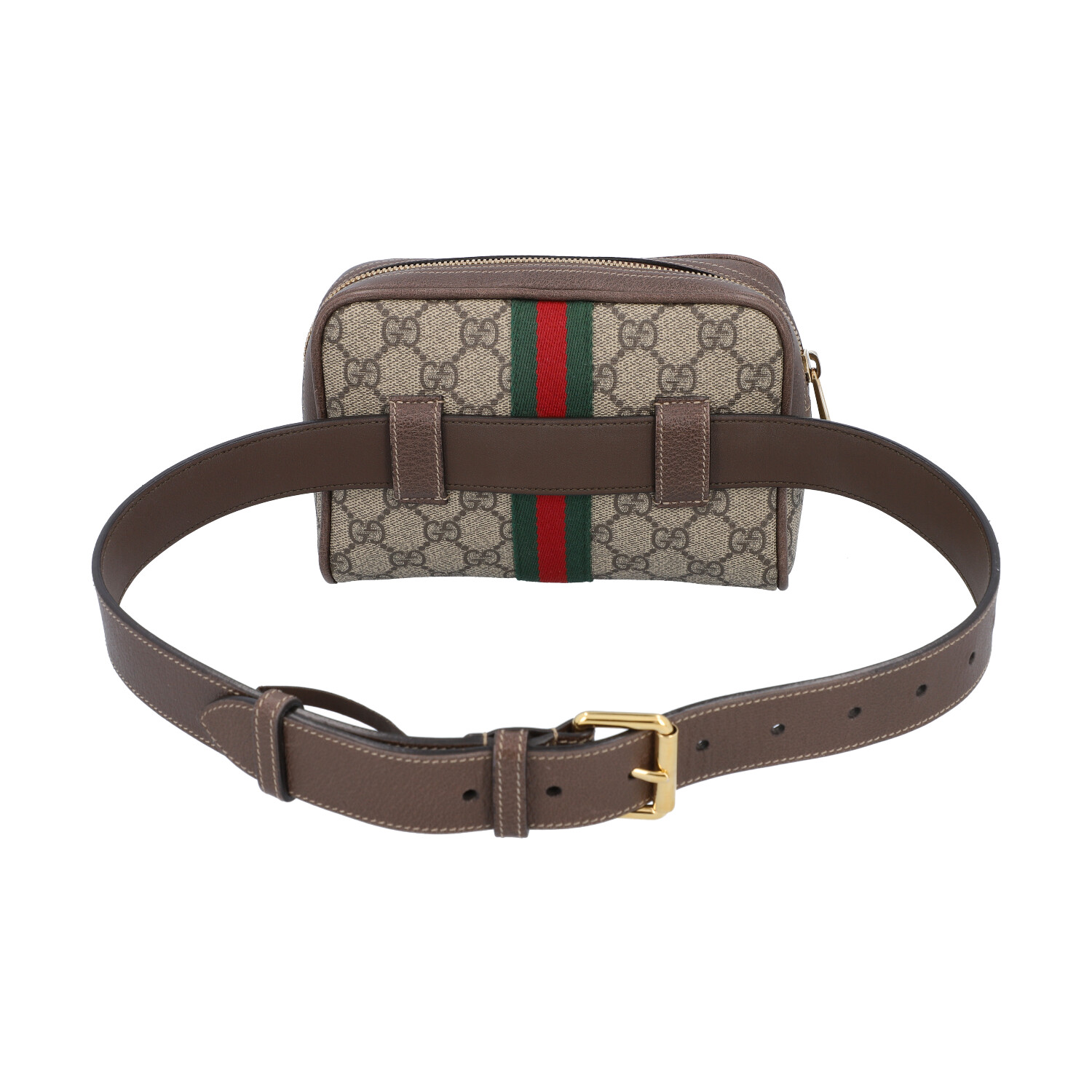 GUCCI Gürteltasche "OPHIDIA", akt. NP.: 890,-€.Aktuelle Kollektion. GG Supreme mit braunen - Image 4 of 9