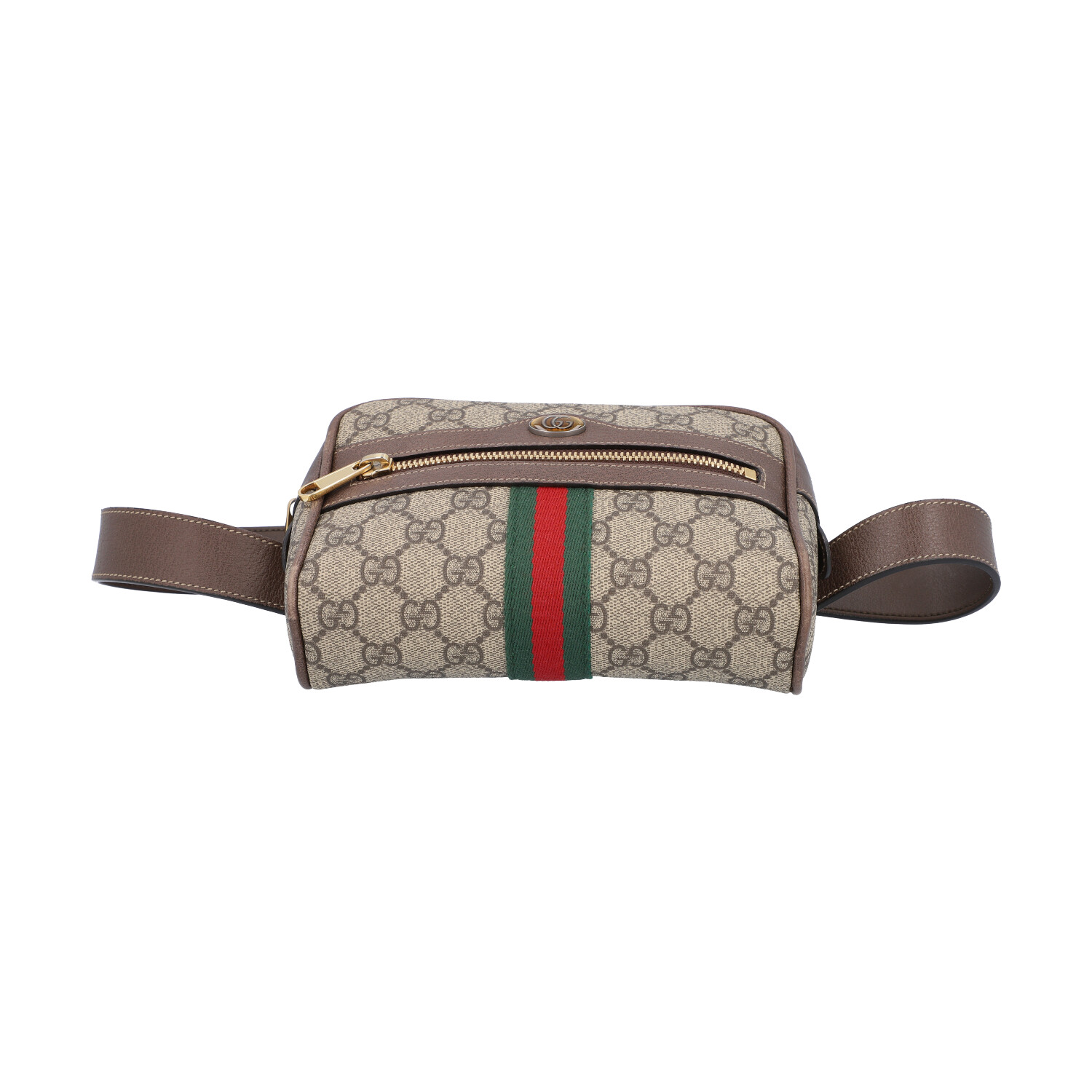 GUCCI Gürteltasche "OPHIDIA", akt. NP.: 890,-€.Aktuelle Kollektion. GG Supreme mit braunen - Image 5 of 9