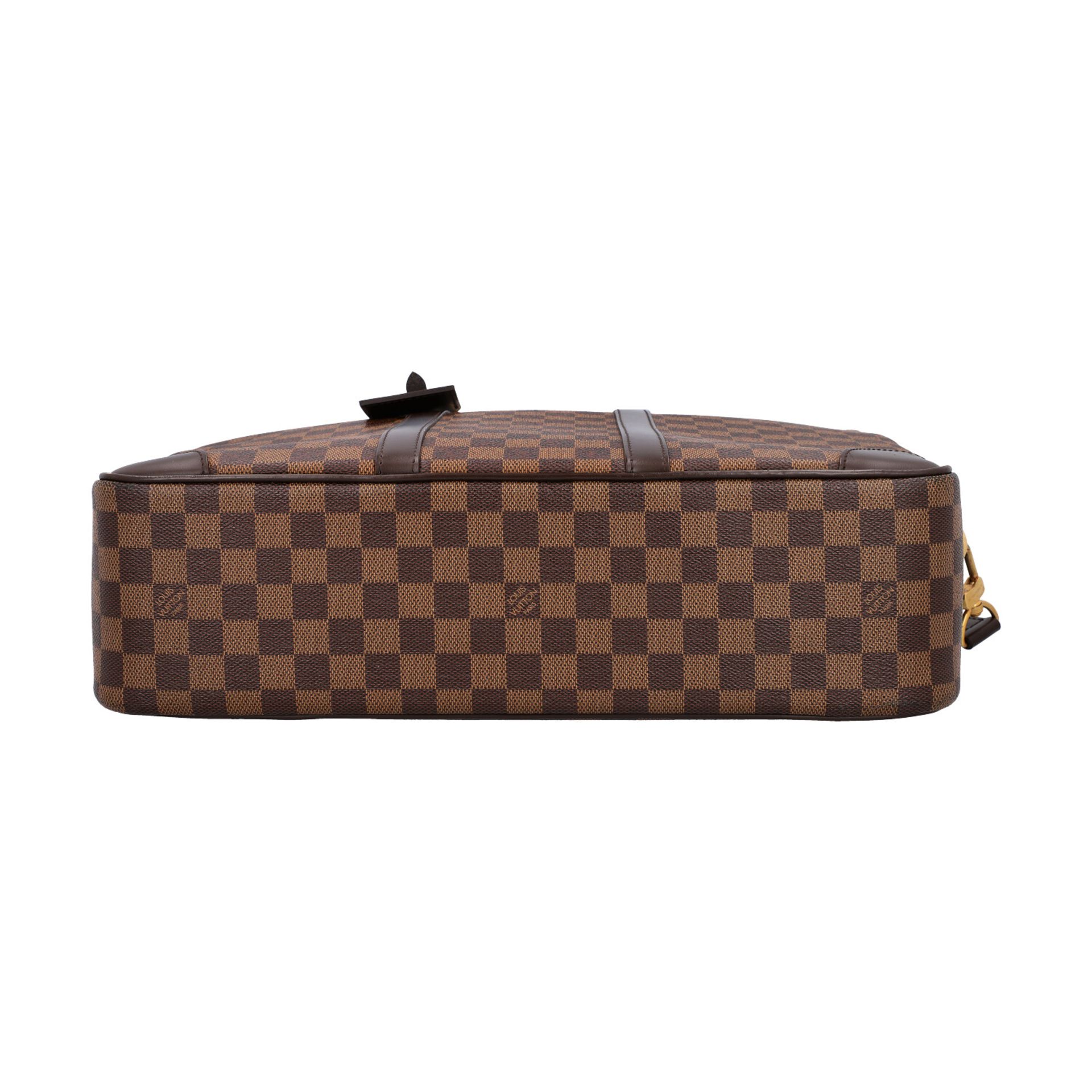 LOUIS VUITTON Messenger Bag "I CARE", Koll. 2011.Akt. NP.: 1.790,-€. Damier Ebene Serie mit - Bild 7 aus 8