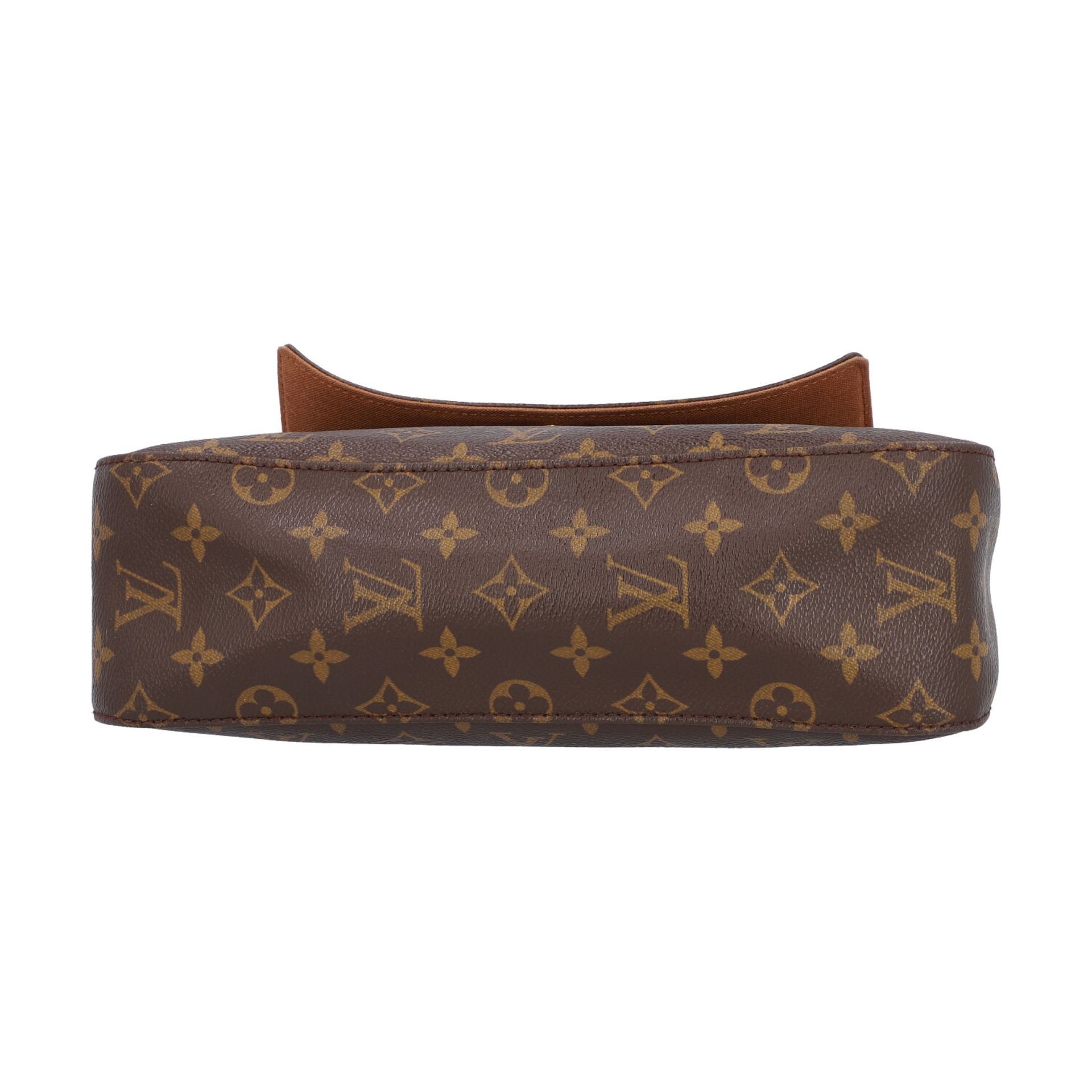 LOUIS VUITTON Schultertasche "MINI LOOPING", Koll. 2002.Monogram Canvas Serie, Schulterriemen aus - Bild 7 aus 8