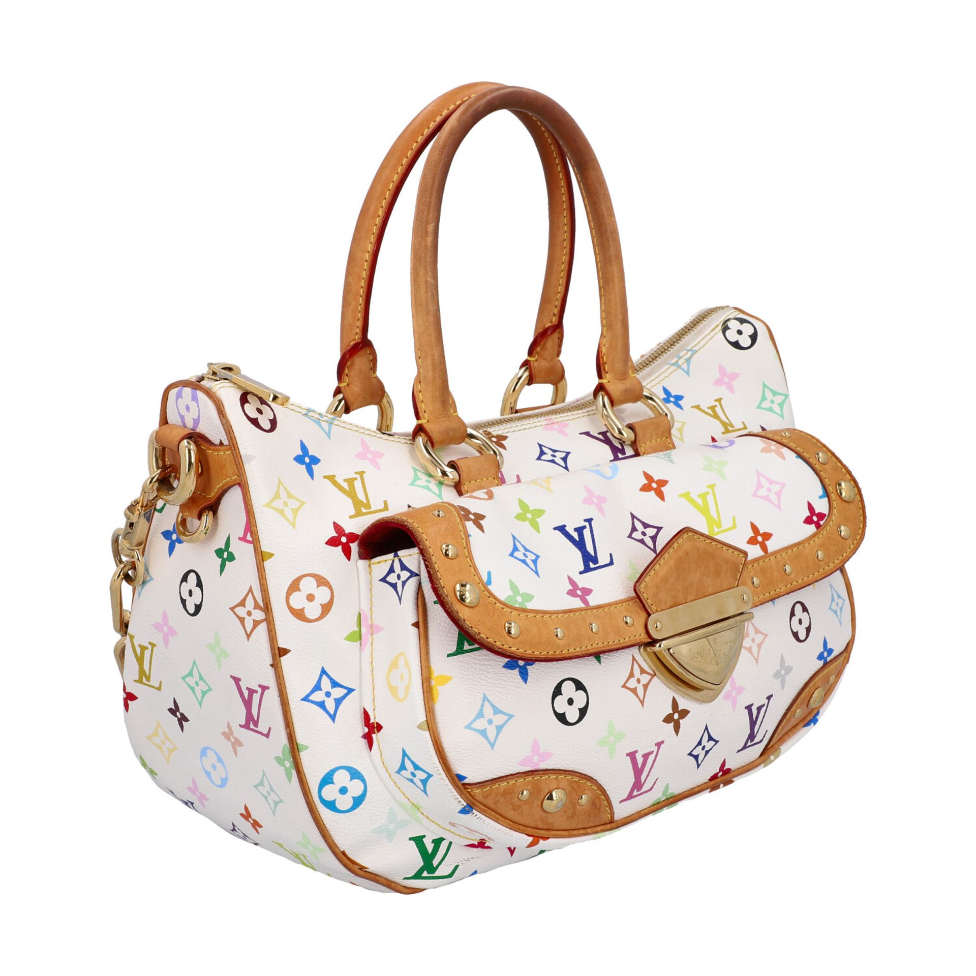 LOUIS VUITTON Handtasche "RITA", Koll. 2007.NP. ca.: 1.900,-€. Monogram Multicolor Serie, - Bild 2 aus 8