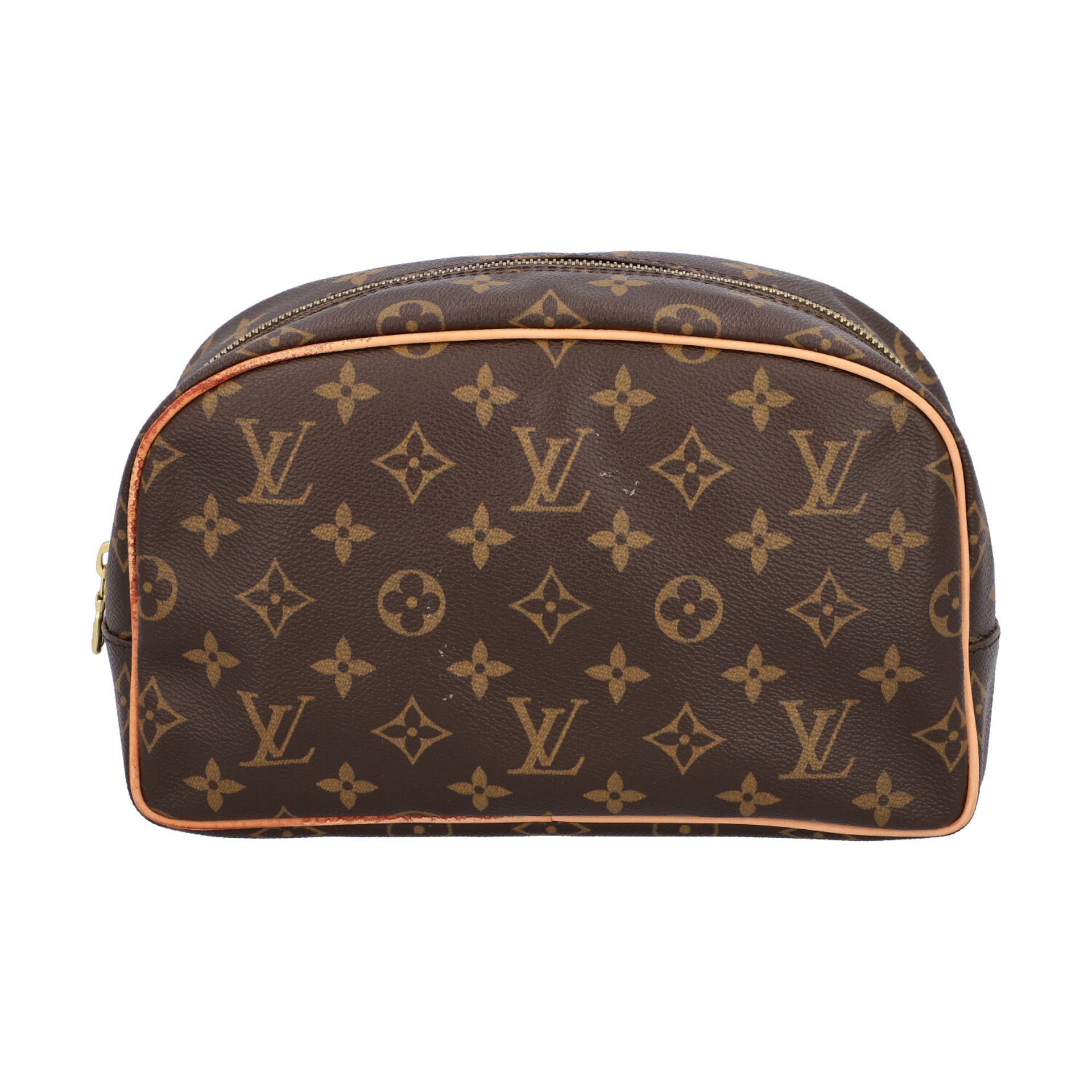 LOUIS VUITTION Kosmetiktasche "TROUSSE TOILETTE 25", Koll. 2010.Akt. NP.: 445,-€. Monogram Canvas