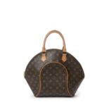 LOUIS VUITTON VINTAGE Handtasche "ELLIPSE MM", Koll. 1997.NP. ca.: 1.500,-€. Monogram Canvas Serie