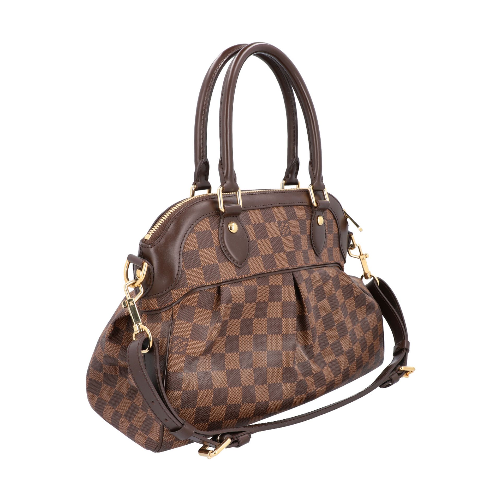 LOUIS VUITTON Handtasche "TREVI PM", Koll. 2007.NP.: 1.100,-€. Damier Ebene Serie mit - Bild 2 aus 8