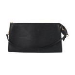 LOUIS VUITTON Pochette "POCHETTE ACC", Koll. 2002.NP. ca.: 550,-€. Epi Leder Serie in Schwarz mit