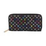 LOUIS VUITTON Portemonnaie "ZIPPY WALLET", Koll.: 2010.NP.: 545,-€. Monogram Multicolor Serie mit