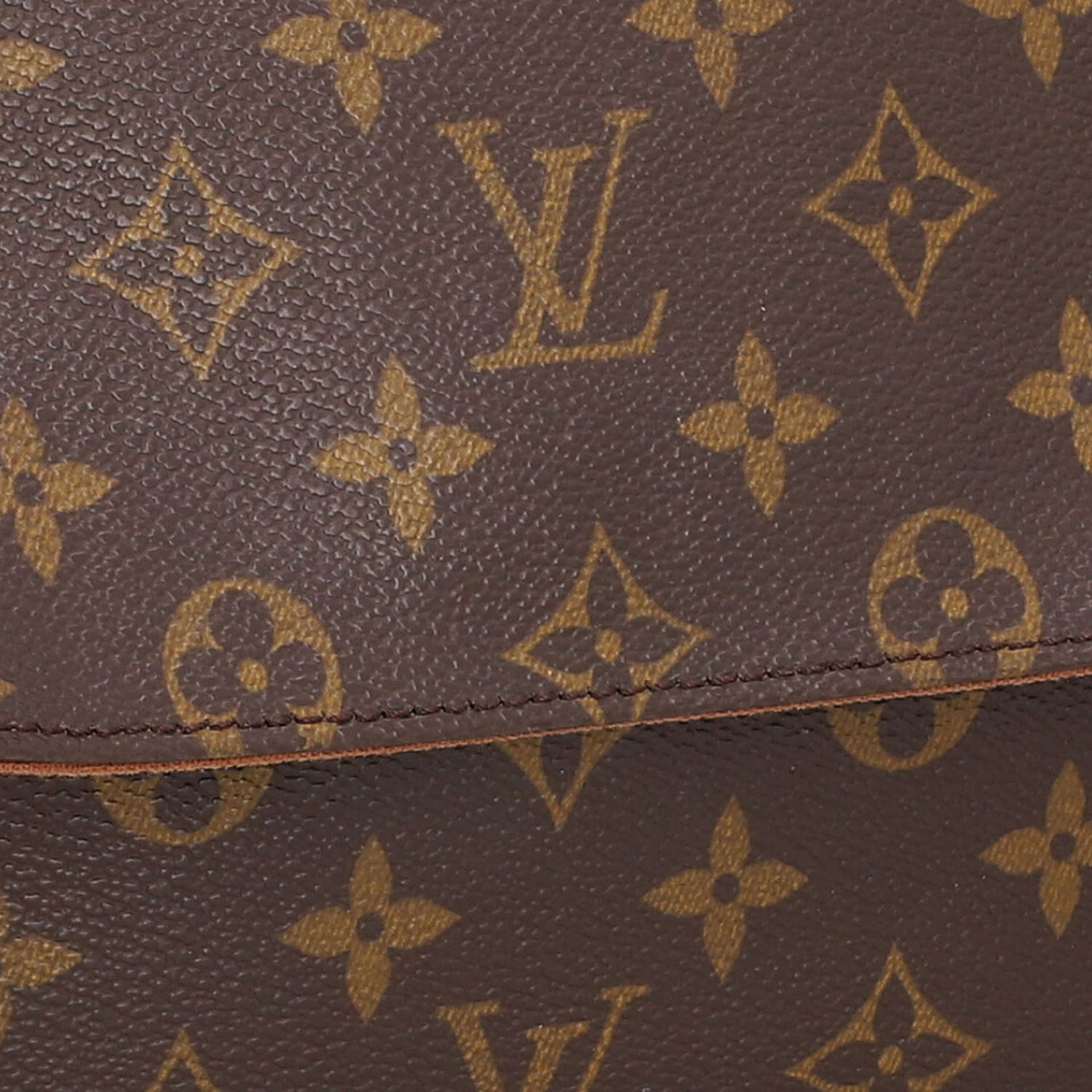 LOUIS VUITTON Schultertasche "MINI LOOPING", Koll. 2002.Monogram Canvas Serie, Schulterriemen aus - Bild 6 aus 8