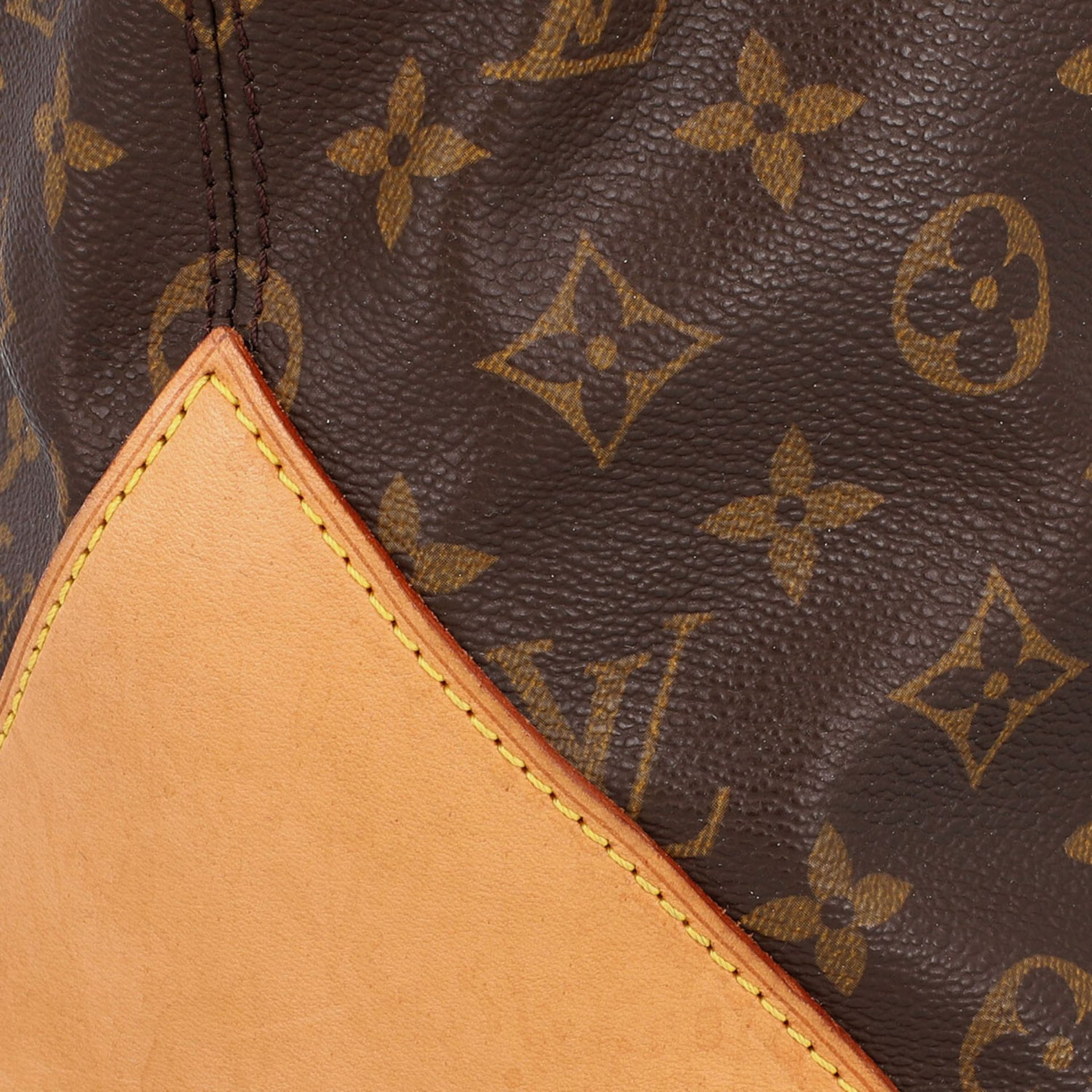 LOUIS VUITTON Shopper "CABAS ALTO GM", Koll. 2000.Monogram Canvas Serie, lange Doppelhenkel aus - Bild 8 aus 8