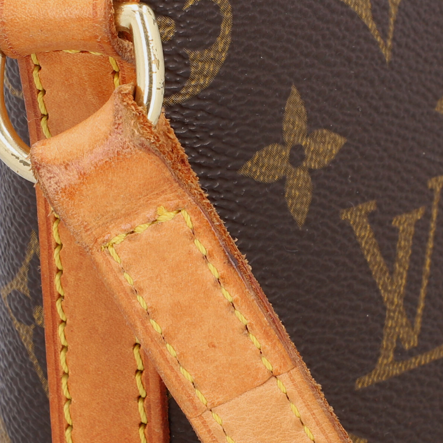 LOUIS VUITTON VINTAGE Umhängetasche "DROUOT", Koll. 1998.NP. ca.: 700,-€. Monogram Canvas Serie - Image 7 of 7