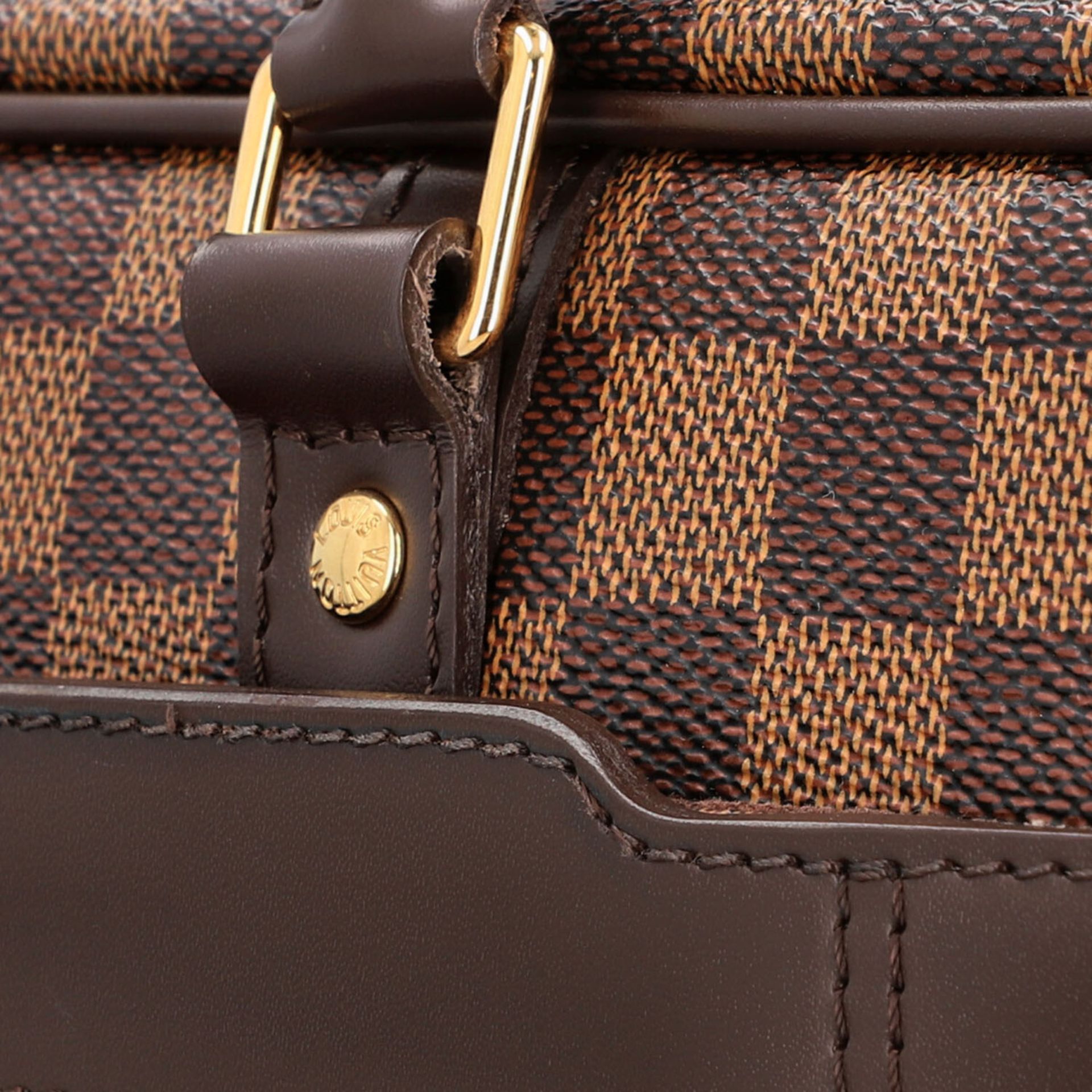 LOUIS VUITTON Messenger Bag "I CARE", Koll. 2011.Akt. NP.: 1.790,-€. Damier Ebene Serie mit - Bild 5 aus 8