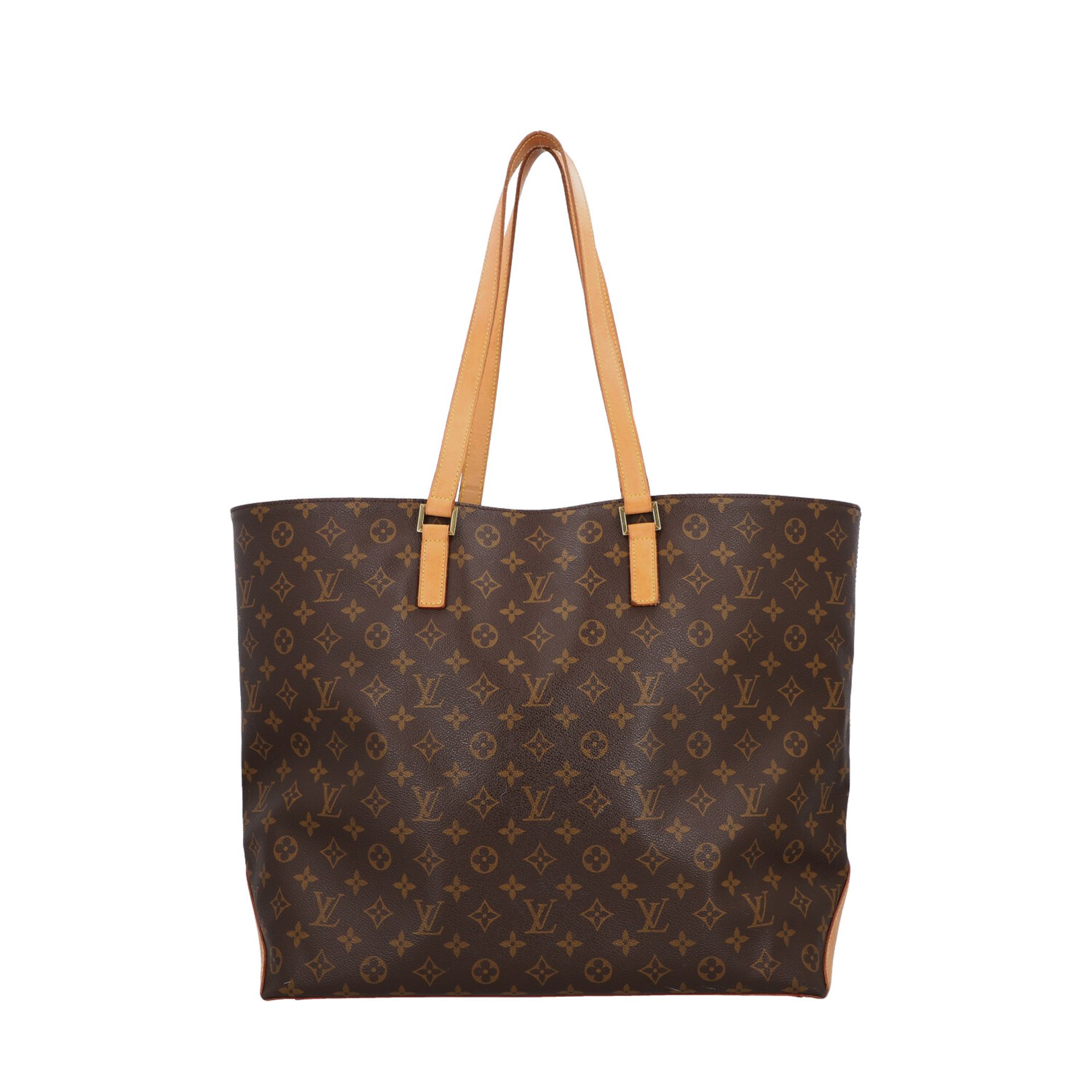 LOUIS VUITTON Shopper "CABAS ALTO GM", Koll. 2000.Monogram Canvas Serie, lange Doppelhenkel aus - Bild 4 aus 8