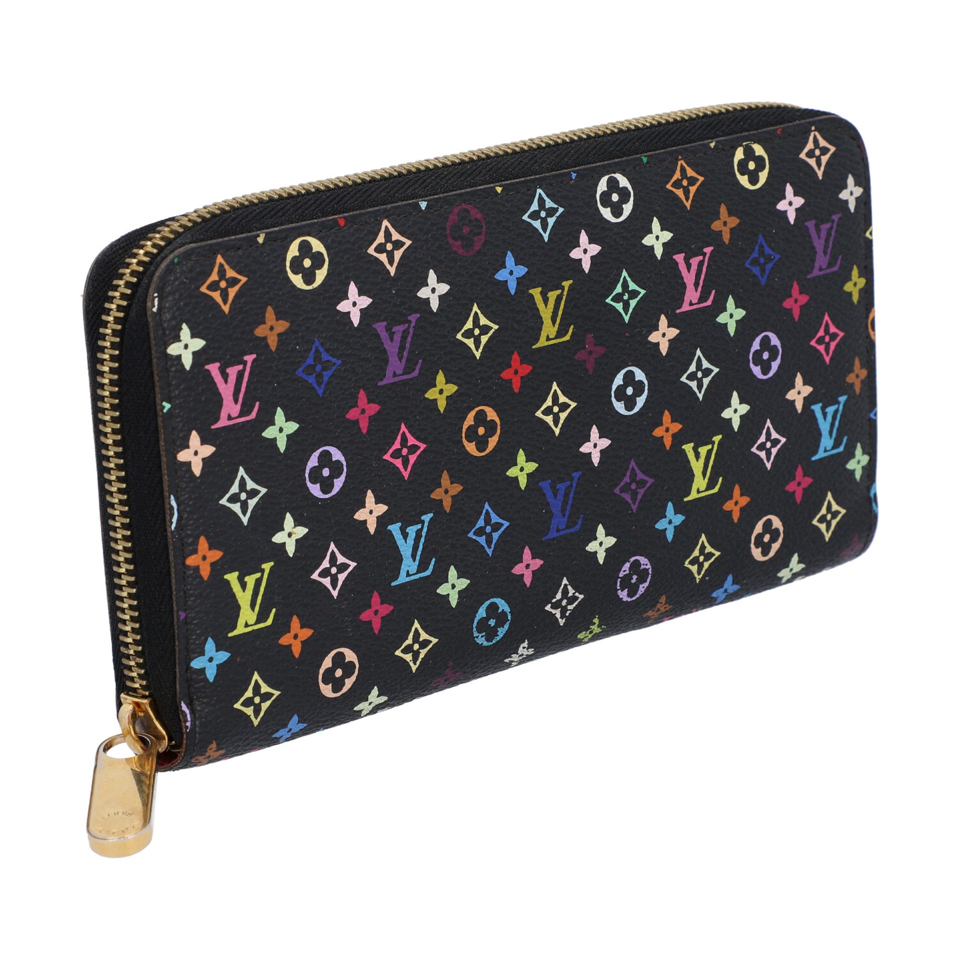 LOUIS VUITTON Portemonnaie "ZIPPY WALLET", Koll.: 2010.NP.: 545,-€. Monogram Multicolor Serie mit - Bild 2 aus 5