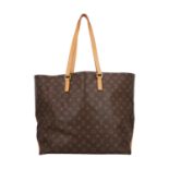 LOUIS VUITTON Shopper "CABAS ALTO GM", Koll. 2000.Monogram Canvas Serie, lange Doppelhenkel aus