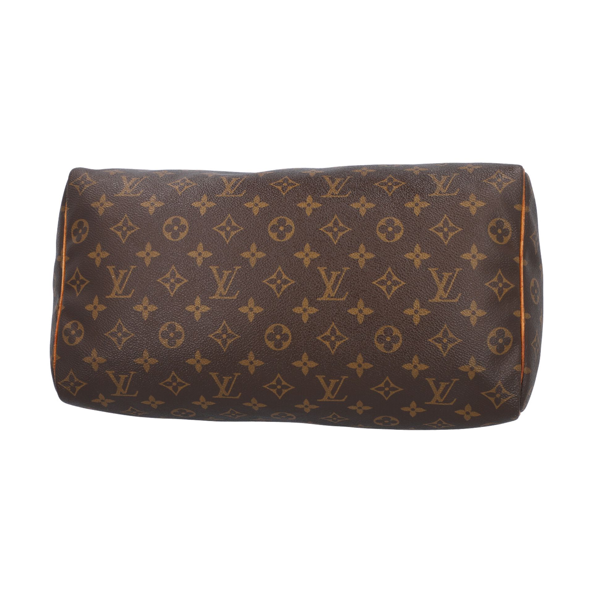 LOUIS VUITTON VINTAGE Konvolut.Handtasche "SPEEDY 35", Koll. 1987, akt. NP.: 815,-€ mit Clutch aus - Bild 7 aus 10