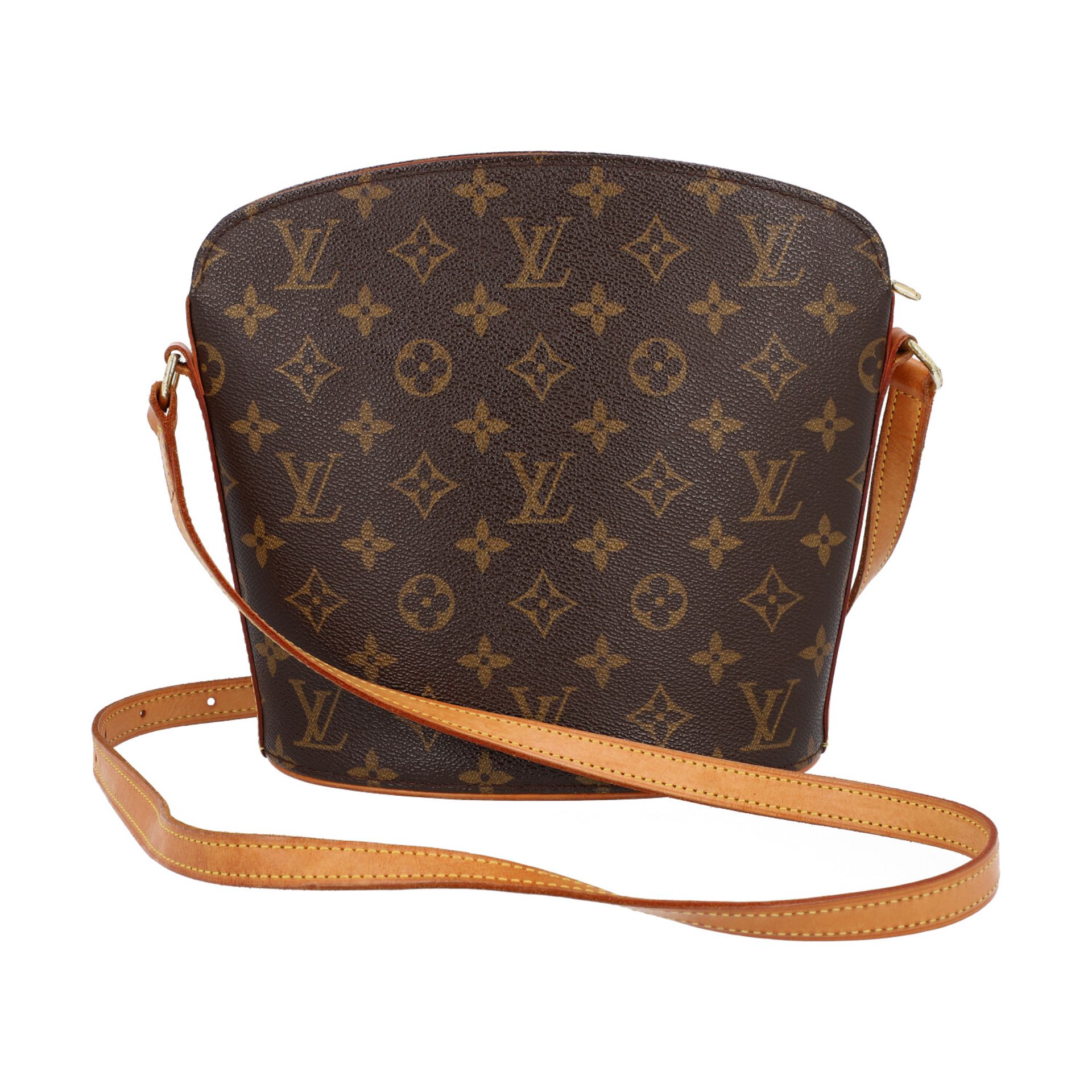 LOUIS VUITTON VINTAGE Umhängetasche "DROUOT", Koll. 1998.NP. ca.: 700,-€. Monogram Canvas Serie - Bild 4 aus 7