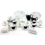 Raymond Lewy for Rosenthal service with dinner plates tureens, tea and coffee .