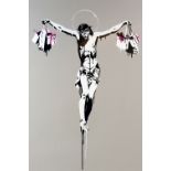 § After Banksy (British, b.1974), Christ with Shopping Bags, limited edition screenprint in colours,