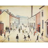 Laurence Stephen Lowry RBA RA (British, 1887-1976), 'Viaduct Street Passage' limited edition