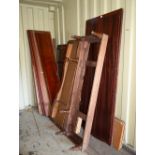 Early 20th century mahogany wardrobe (deconstructed)..