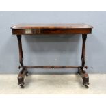 19th Century Rosewood side table .