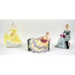 Seven boxed Royal Doulton figures to include Ninette (HN2379), Dorothy (HN3098), Christmas Morn (