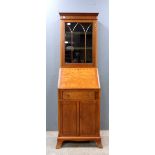 Mahogany bureau bookcase.