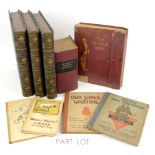 Various books including Rhymes of the Red Triangle and Our Girls in Wartime by Hampden Gordon,