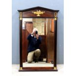 Regency style wall mirror.