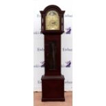 Modern longcase clock,.