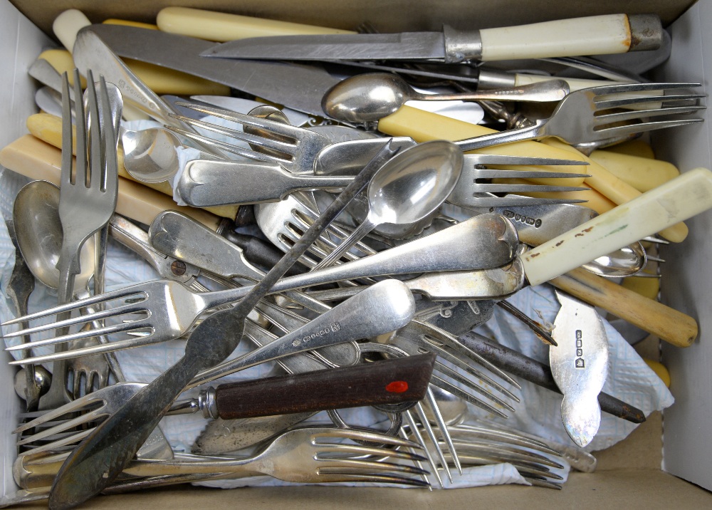 Collection of silver plated cutlery and other items. - Image 2 of 3