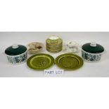 A quantity of decorative and tableware ceramics including Royal Doulton and Masons. (qty).