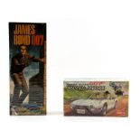 James Bond 007 - Aurora plastic assembly kit No. 414 - 129 from 1966 & Airfix Toyota 2000GT 1:24
