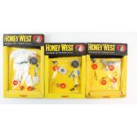 Honey West - TV's Private Eye-Full, Three Gilbert Accessories packs from 1965 including 16262 Karate