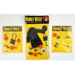 Honey West - TV's Private Eye-Full, Three Gilbert / Foreign Accessories packs from 1965 including