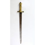 Victorian British Land Transport Corp. sword circa 1856 with 55cm straight single edged blade