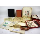 World Stamps in Albums and on Album leaves, stock books, loose in packets, strength in British