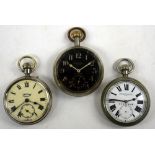 Buys-Badollets Nile Expedition pocket watch the face marked Khartoum, 30 Hour non liminus Mark V