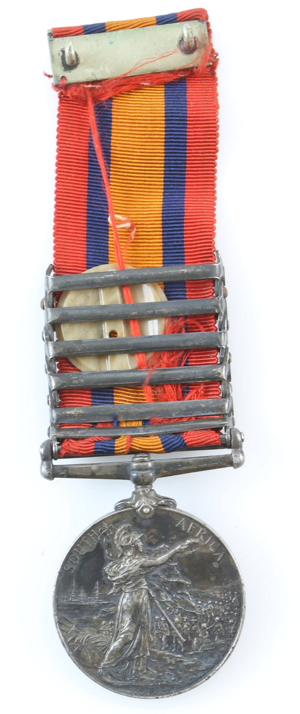 Queen Victoria South Africa medal to Lieut. F. L. Hingston. 2/D of C L. I. with 1901 date clasp - Image 7 of 7