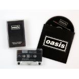 Oasis - (What's The Story) Morning Glory, Original promotional cassette C-CRE189P with the song ‘