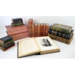 Books and novels to include a collection of miniature books