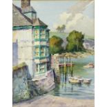James Marshall Heseldin (British, 1887-1969) Harbour view, watercolour, signed, 26cm x 20cm. Some