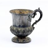 William VI silver mug, by Edward, Edward junior, John & William Barnard, London 1835, the bulbous