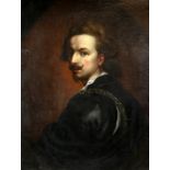 Late 19th early 20th century copy of a self portrait Anthony van Dyck, oil on canvas unsigned 74cm x