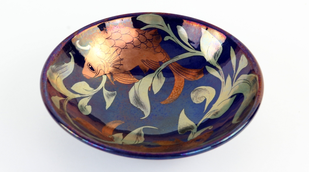 REVISED ESTIMATE Jonathan Chiswell Jones lustre bowl.