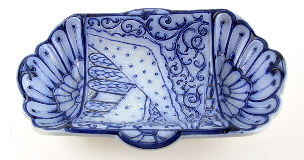 Moorcroft flambe blackberry and leaf pattern bowl, monogram in blue for William Moorcroft, C 1930, - Image 3 of 5