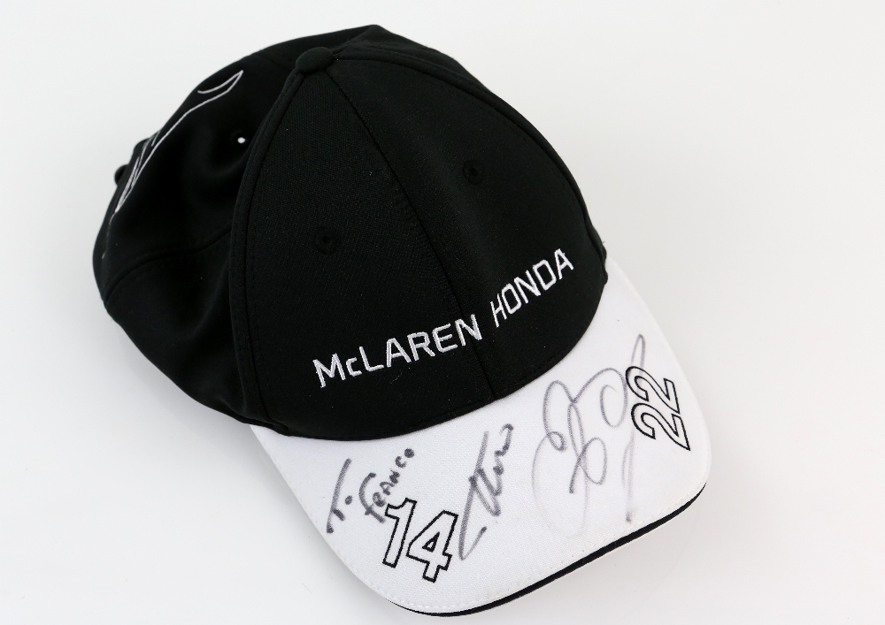 McLaren - Formula One merchandise including a McLaren Honda team cap signed by Jenson Button and - Image 3 of 4