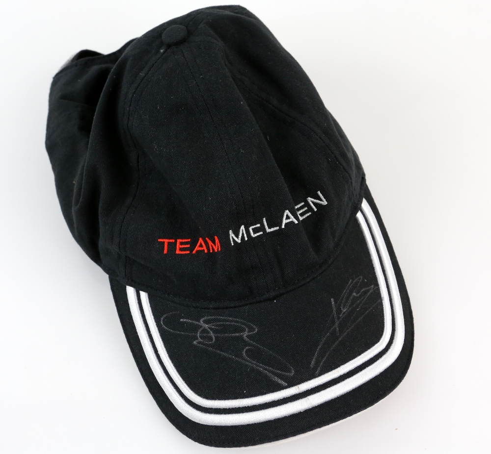 McLaren - Formula One merchandise including a McLaren Honda team cap signed by Jenson Button and - Image 4 of 4